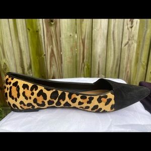 Cheetah print flats